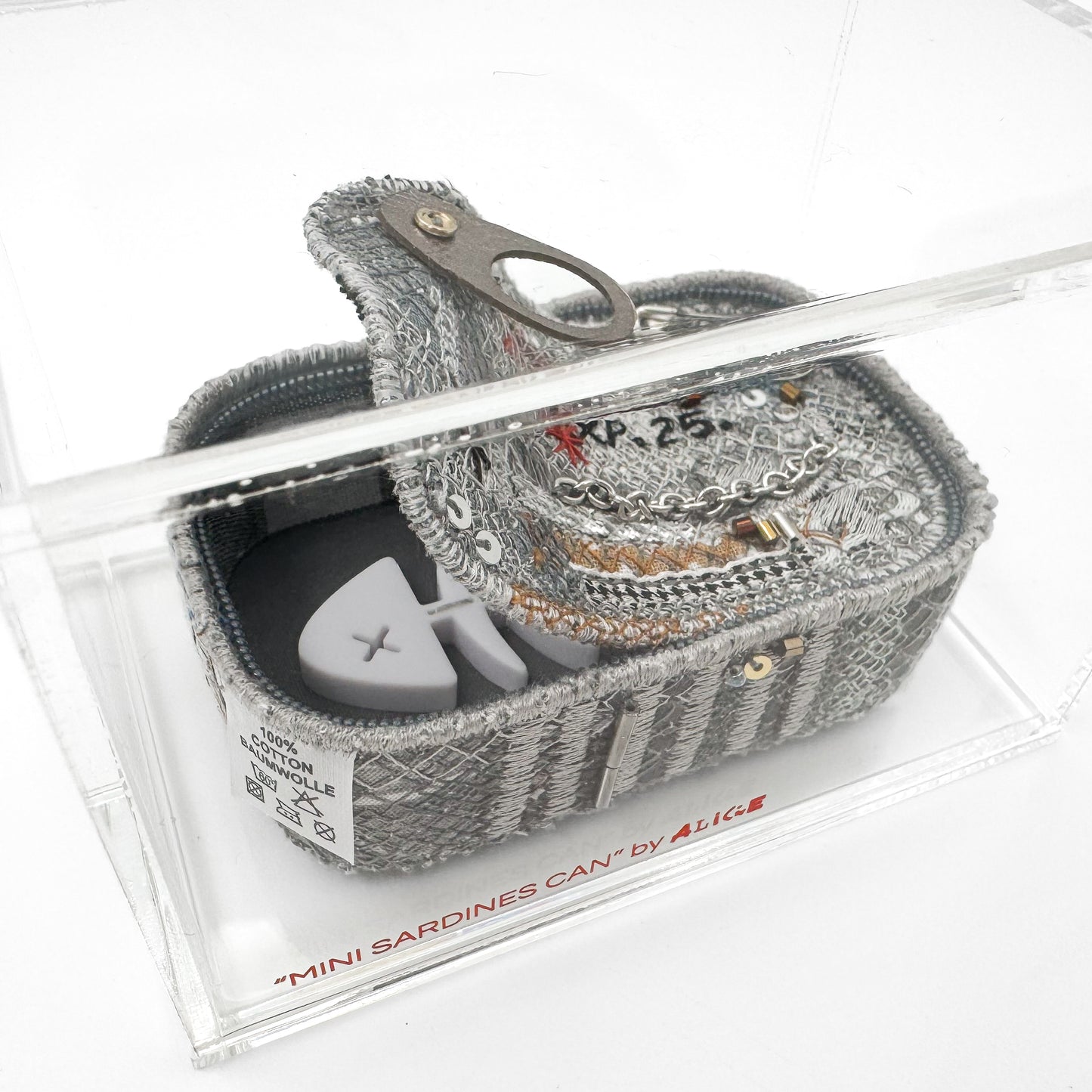 LIMITED EDITION "MINI SARDINES CAN" sculpture